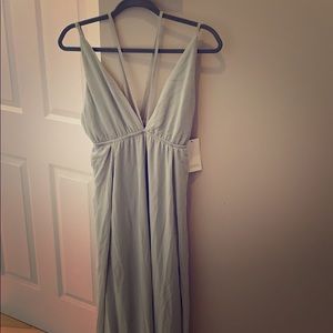 Tobi Plunging Maxi Dress